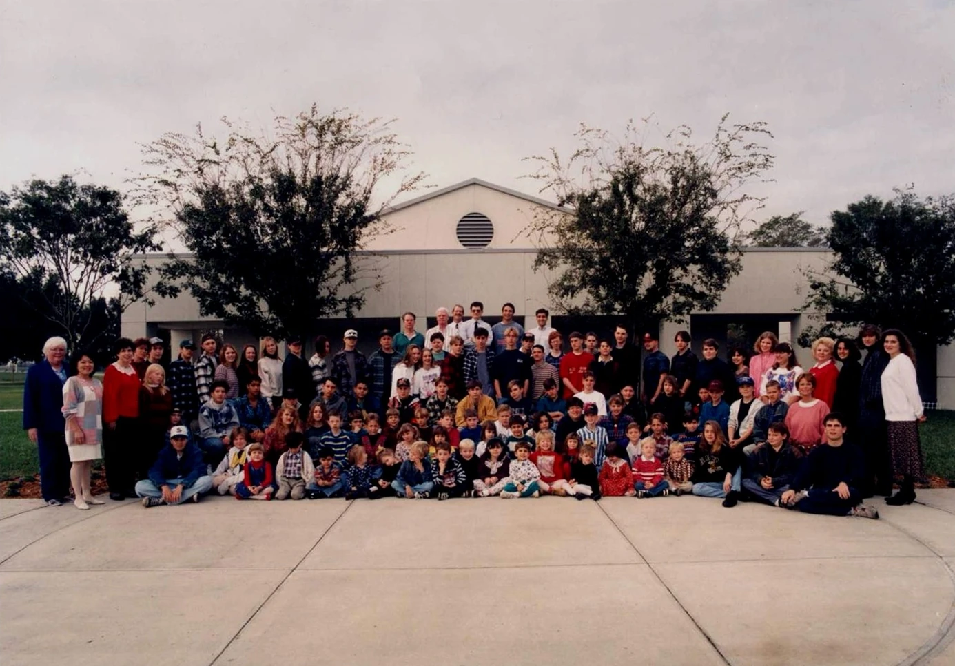The class of 1998 at our first campus